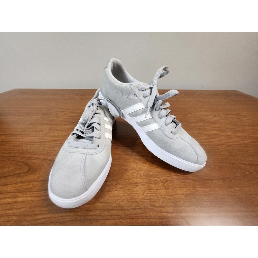 Adidas 2019 Cloudfoam Advantage Clean AW4209 Ladies Sneakers Grey/White Size 8